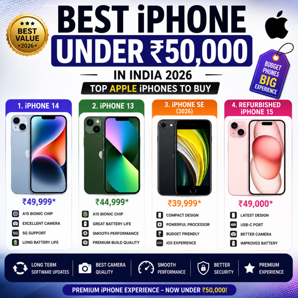 Best iPhone Under 50000