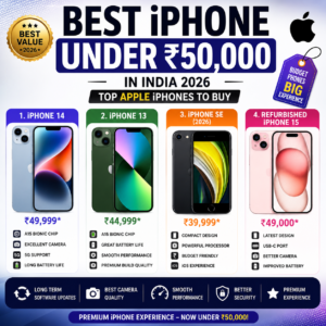 Best iPhone Under 50000