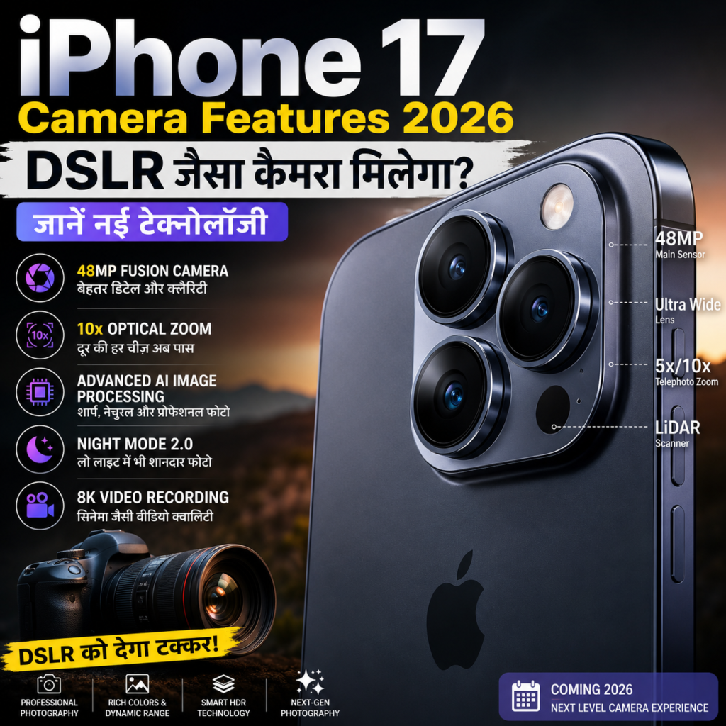 iPhone 17 Camera Features 2026
