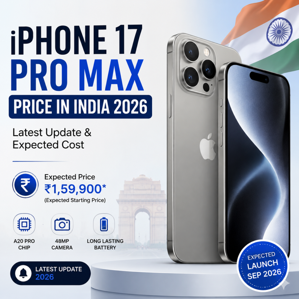 iPhone 17 Pro Max Price in India